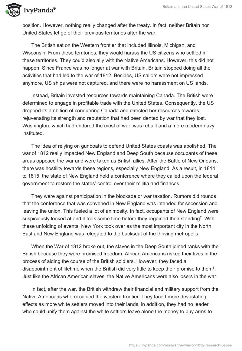 Britain and the United States War of 1912. Page 5