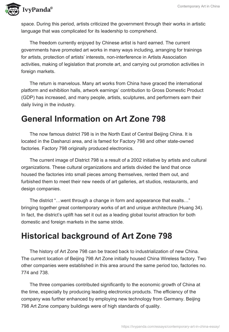 Contemporary Art in China. Page 4