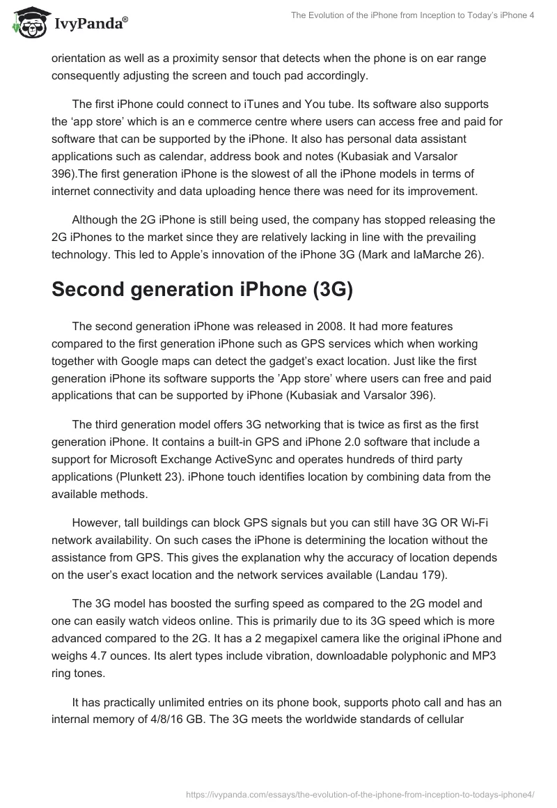 The Evolution of the iPhone from Inception to Today’s iPhone 4. Page 3