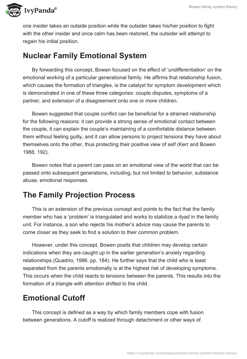 Bowen family system theory. Page 3
