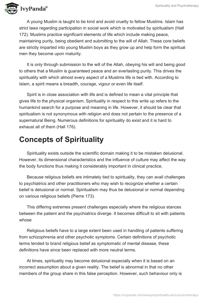 Spirituality and Psychotherapy. Page 2