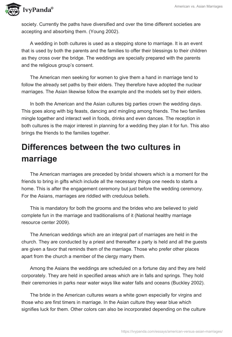 American vs. Asian Marriages. Page 2