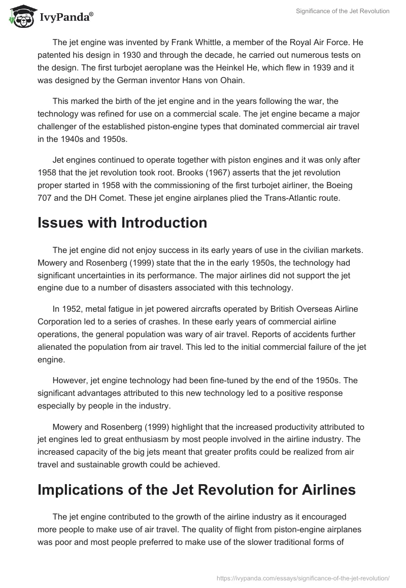 Significance of the Jet Revolution. Page 2