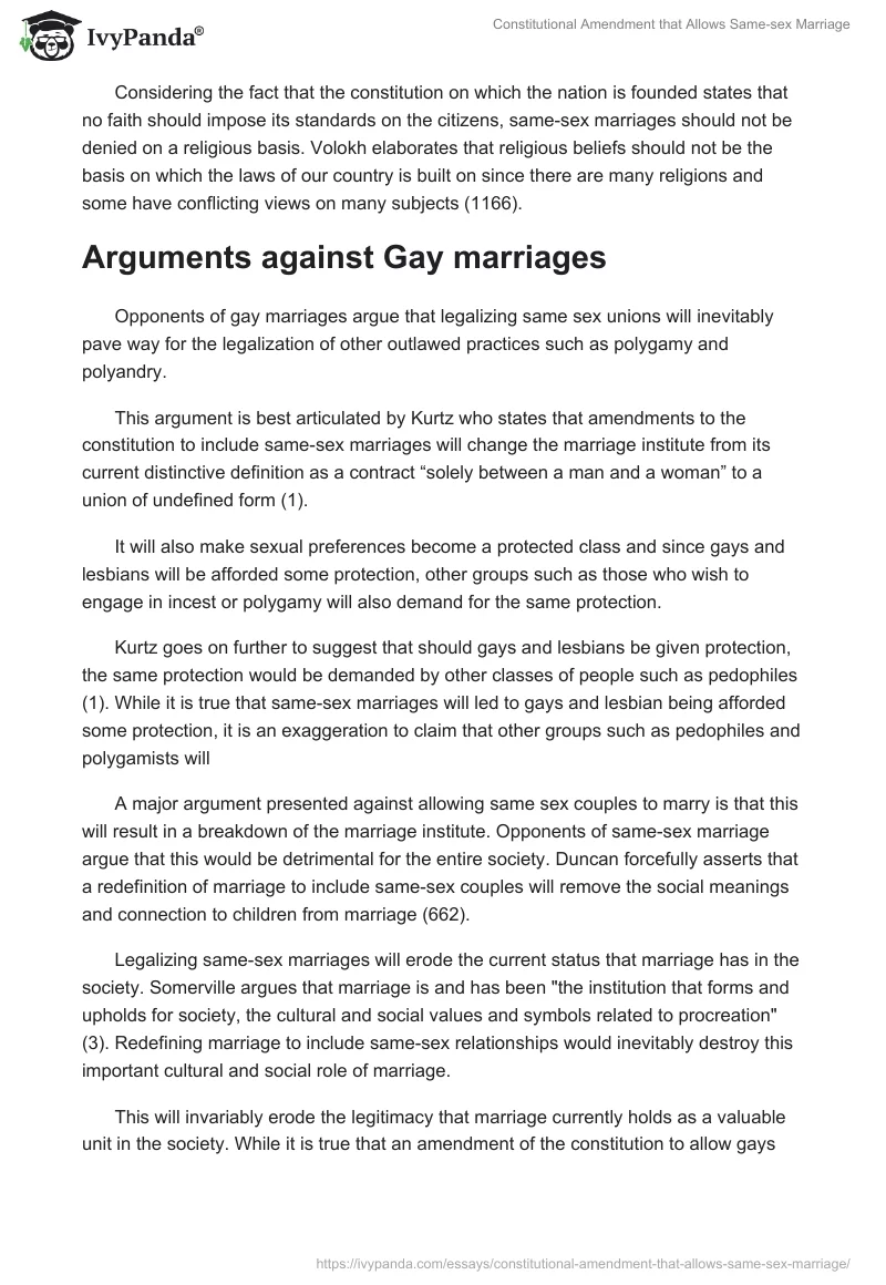 Constitutional Amendment that Allows Same-sex Marriage. Page 4