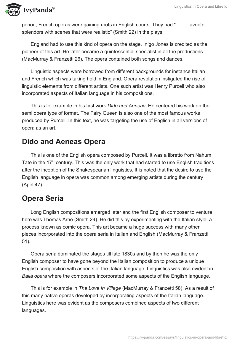 Linguistics in Opera and Libretto. Page 4