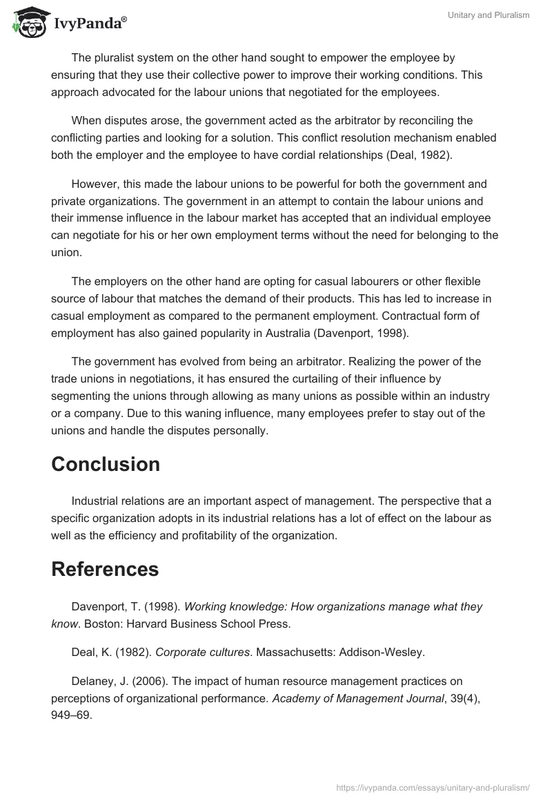 Unitary and Pluralism. Page 5