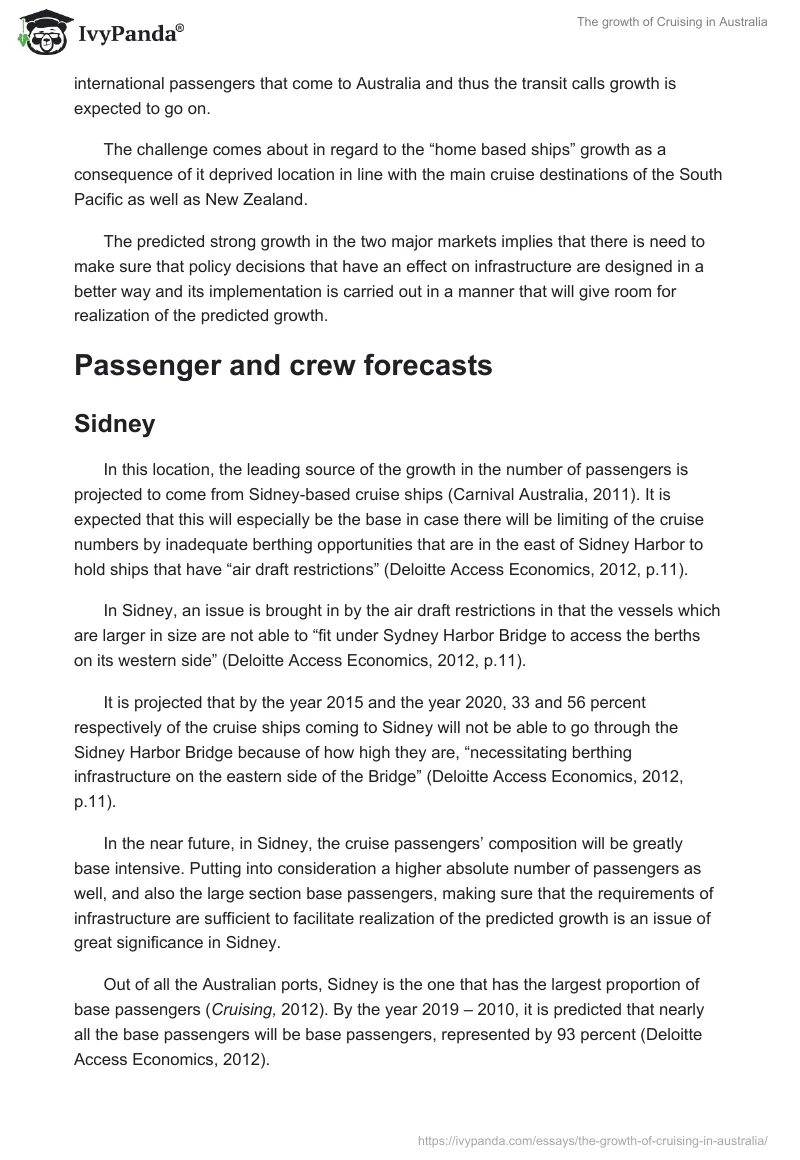 The growth of Cruising in Australia. Page 3