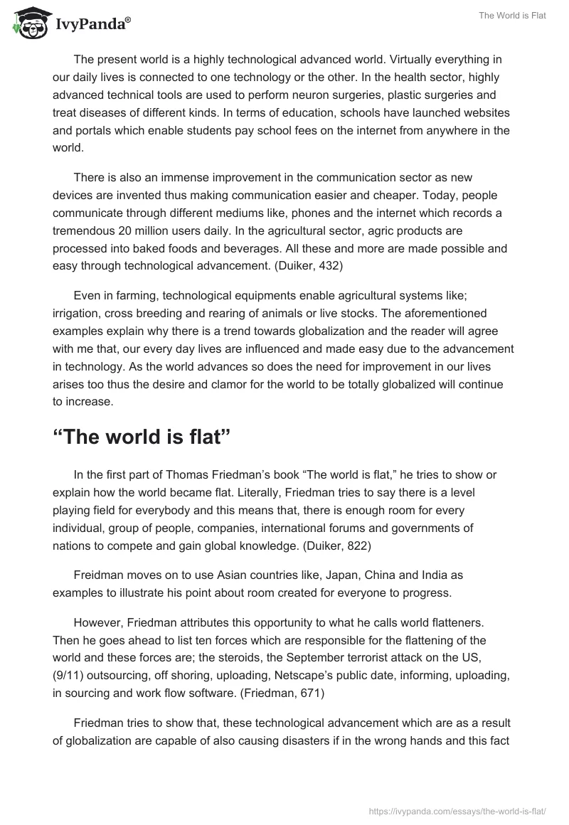 The World is Flat. Page 2