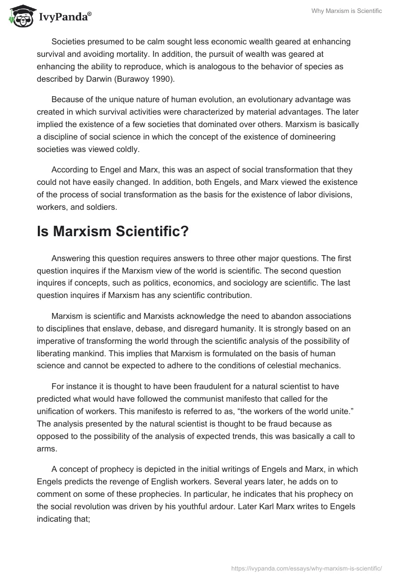 Why Marxism is Scientific. Page 4