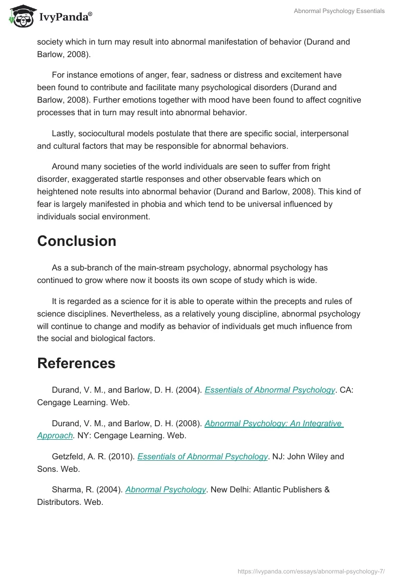 Abnormal Psychology Essentials. Page 4