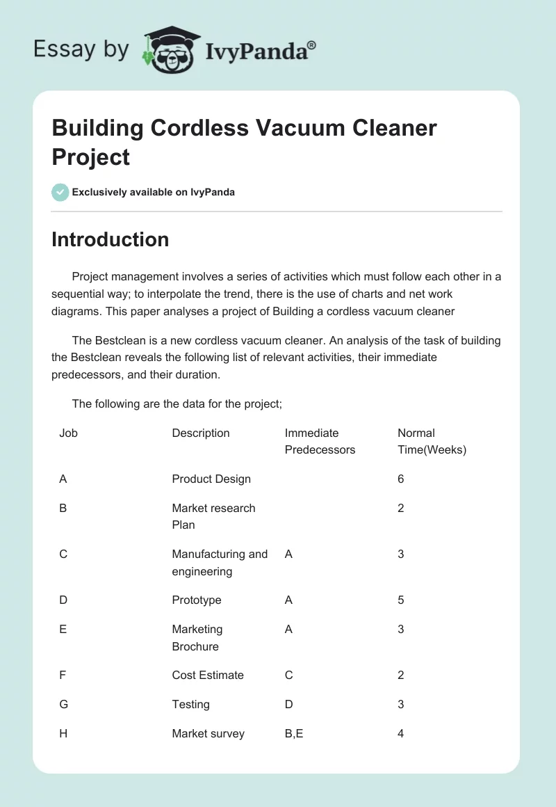 Building Cordless Vacuum Cleaner Project. Page 1