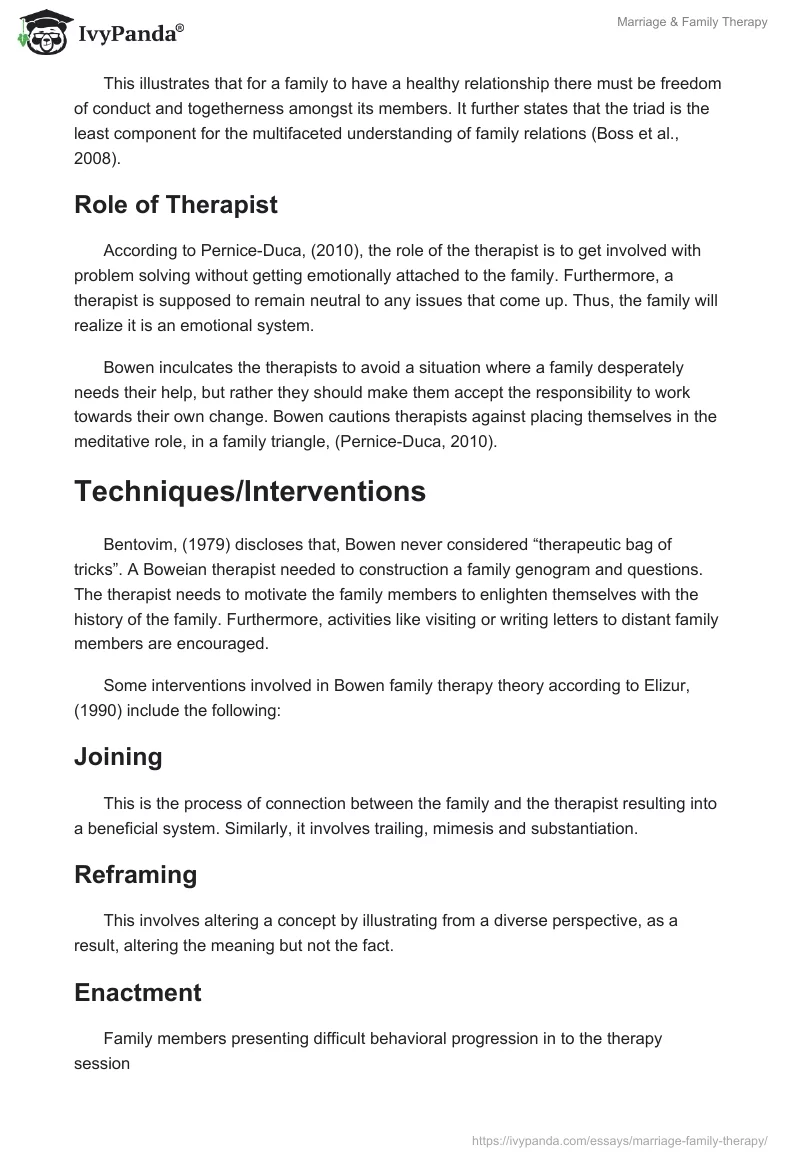 Marriage & Family Therapy. Page 5