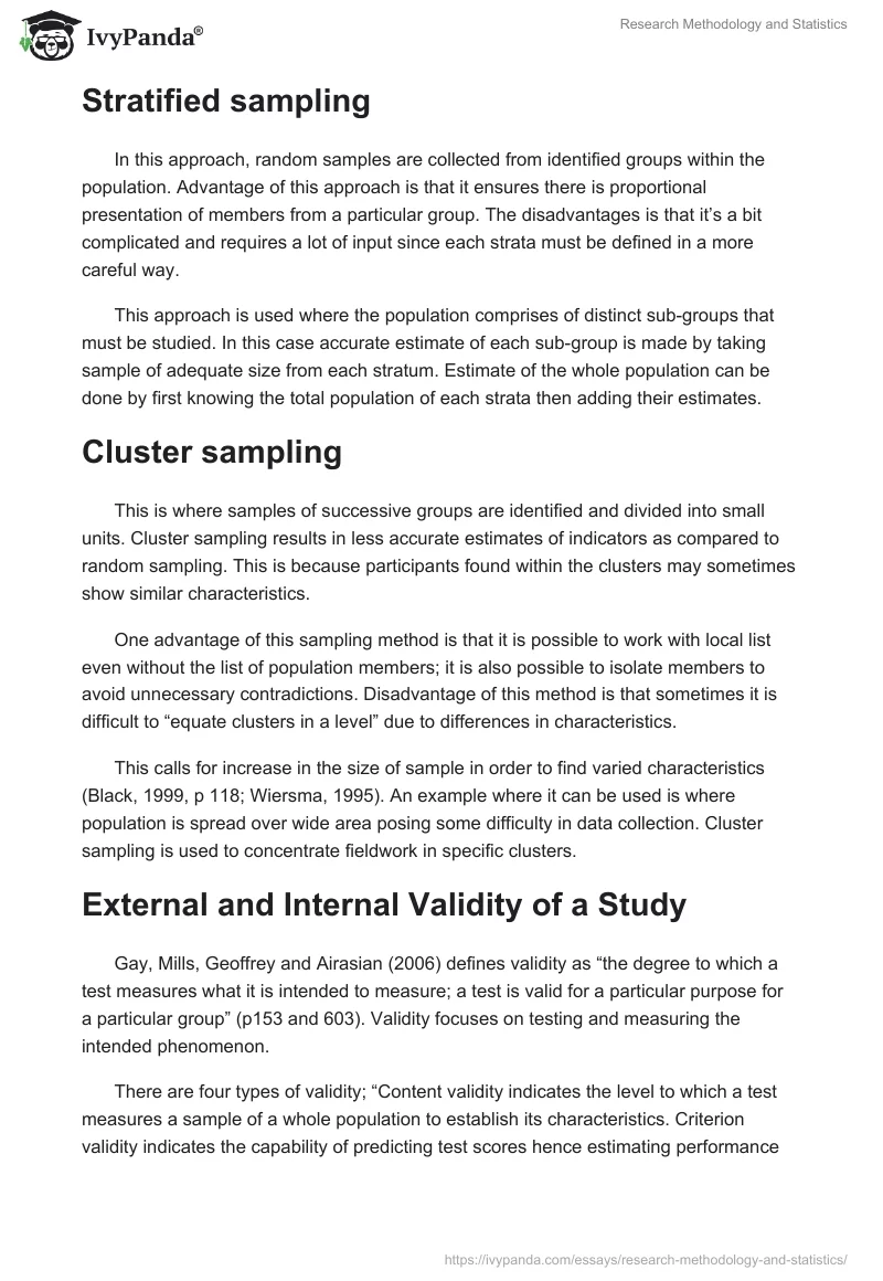 Research Methodology and Statistics. Page 4