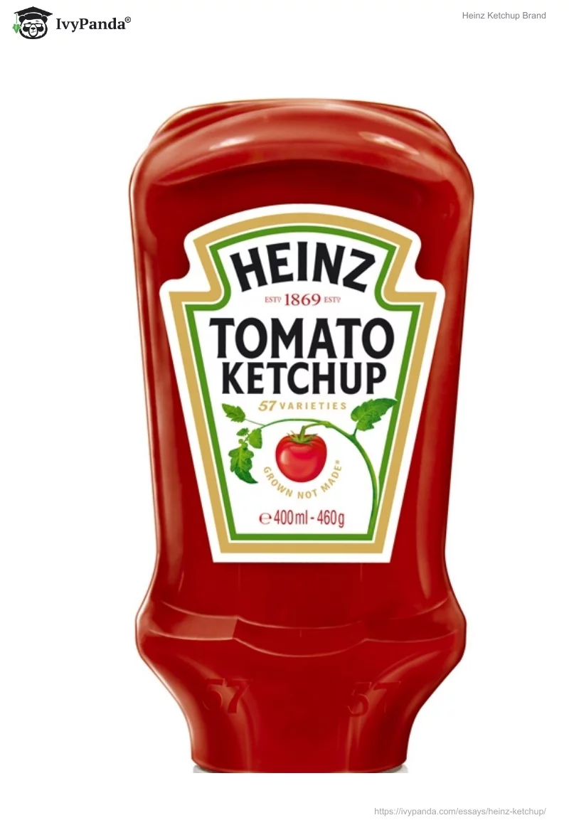 Heinz Ketchup Brand. Page 4