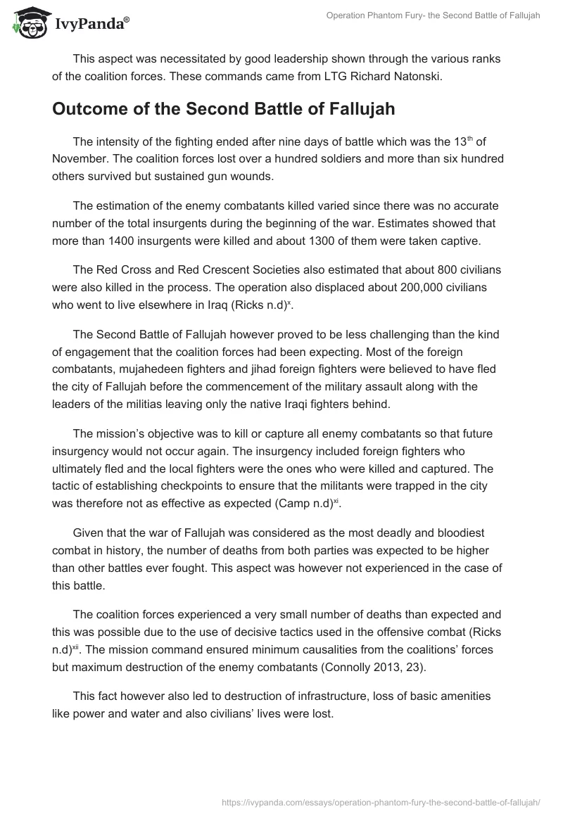 Operation Phantom Fury- the Second Battle of Fallujah. Page 5