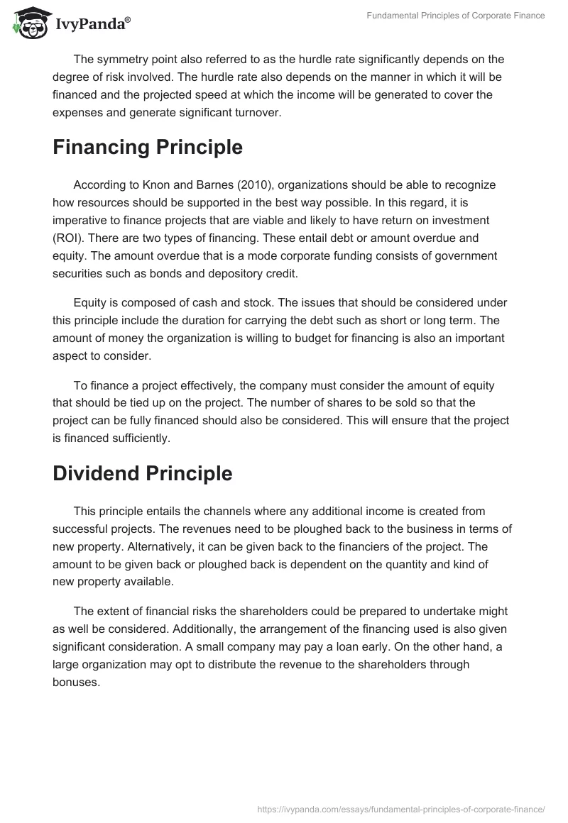 Fundamental Principles of Corporate Finance. Page 2