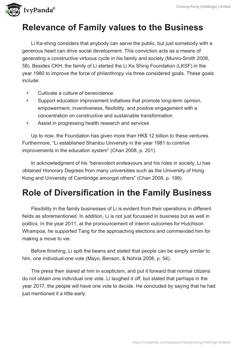 Cheung Kong (Holdings) Limited. Page 3