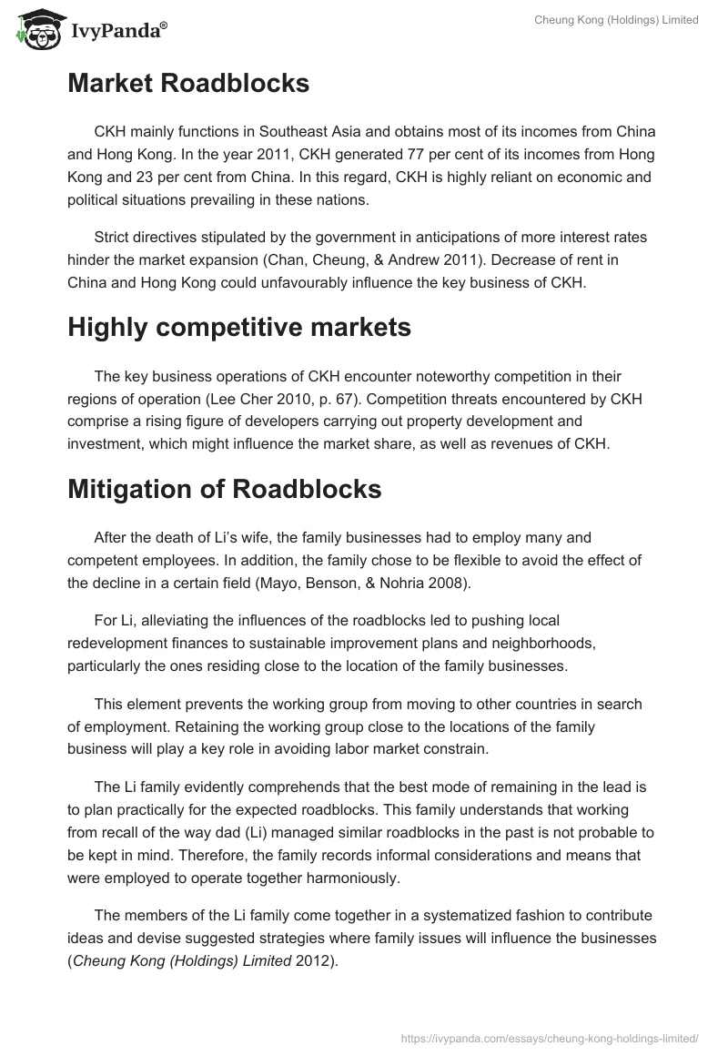 Cheung Kong (Holdings) Limited. Page 5