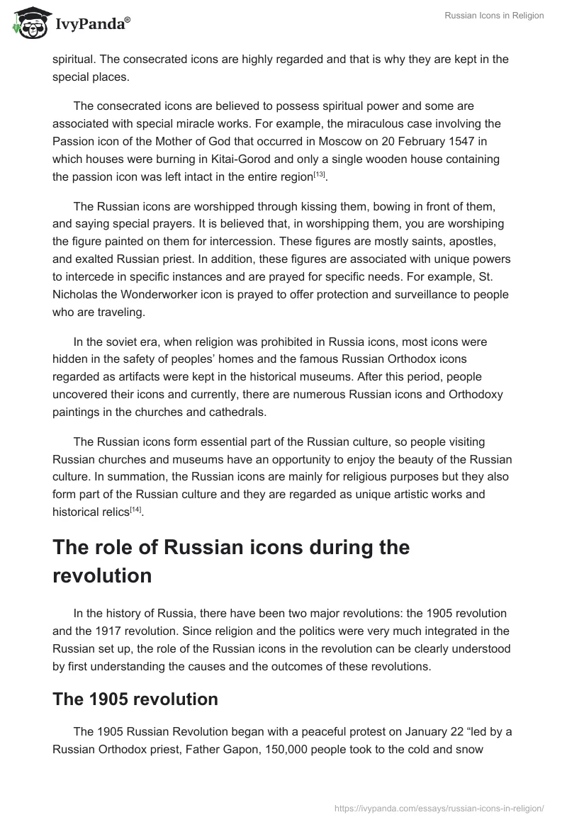 Russian Icons in Religion. Page 4