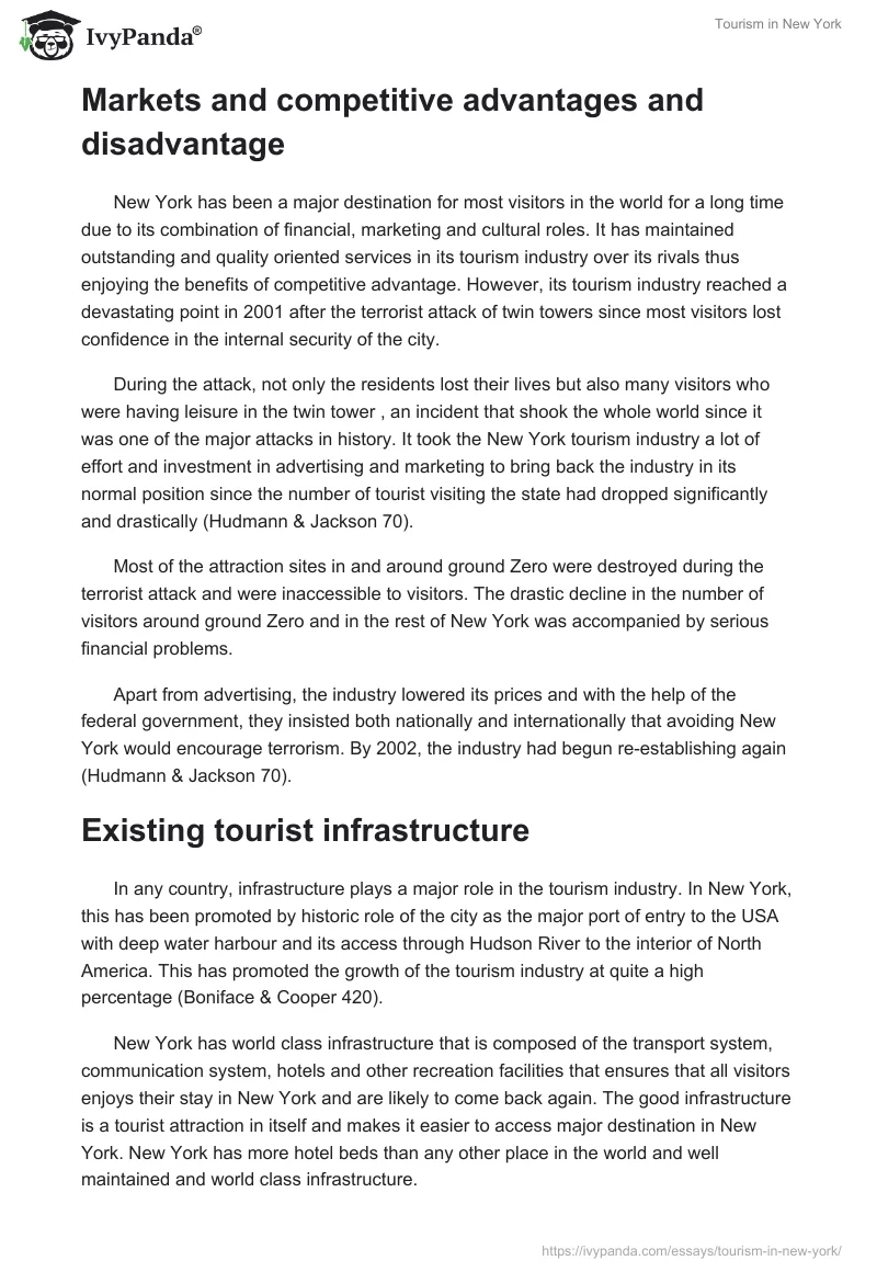 Tourism in New York. Page 5