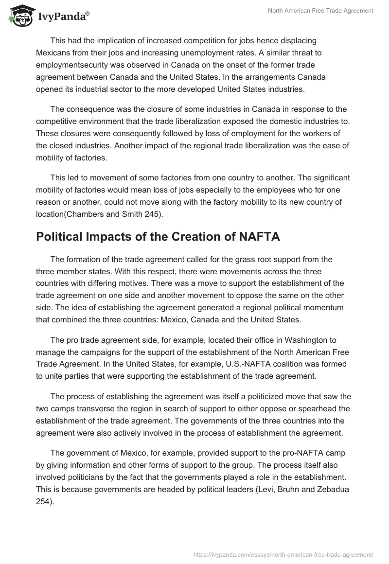 North American Free Trade Agreement. Page 5