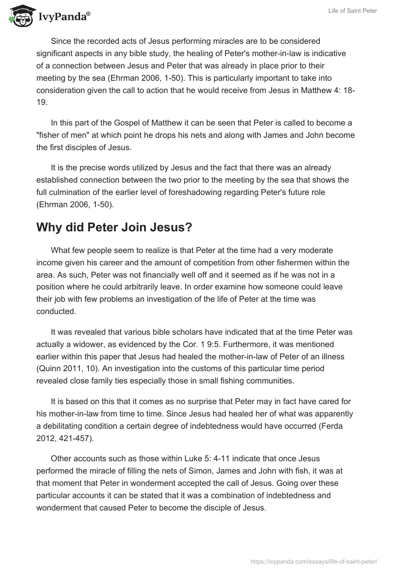 Life of Saint Peter. Page 2