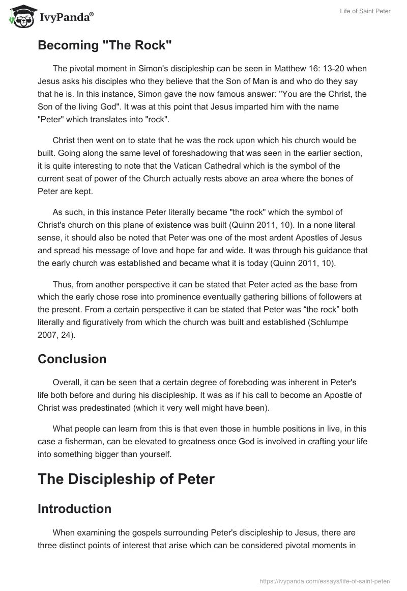 Life of Saint Peter. Page 3