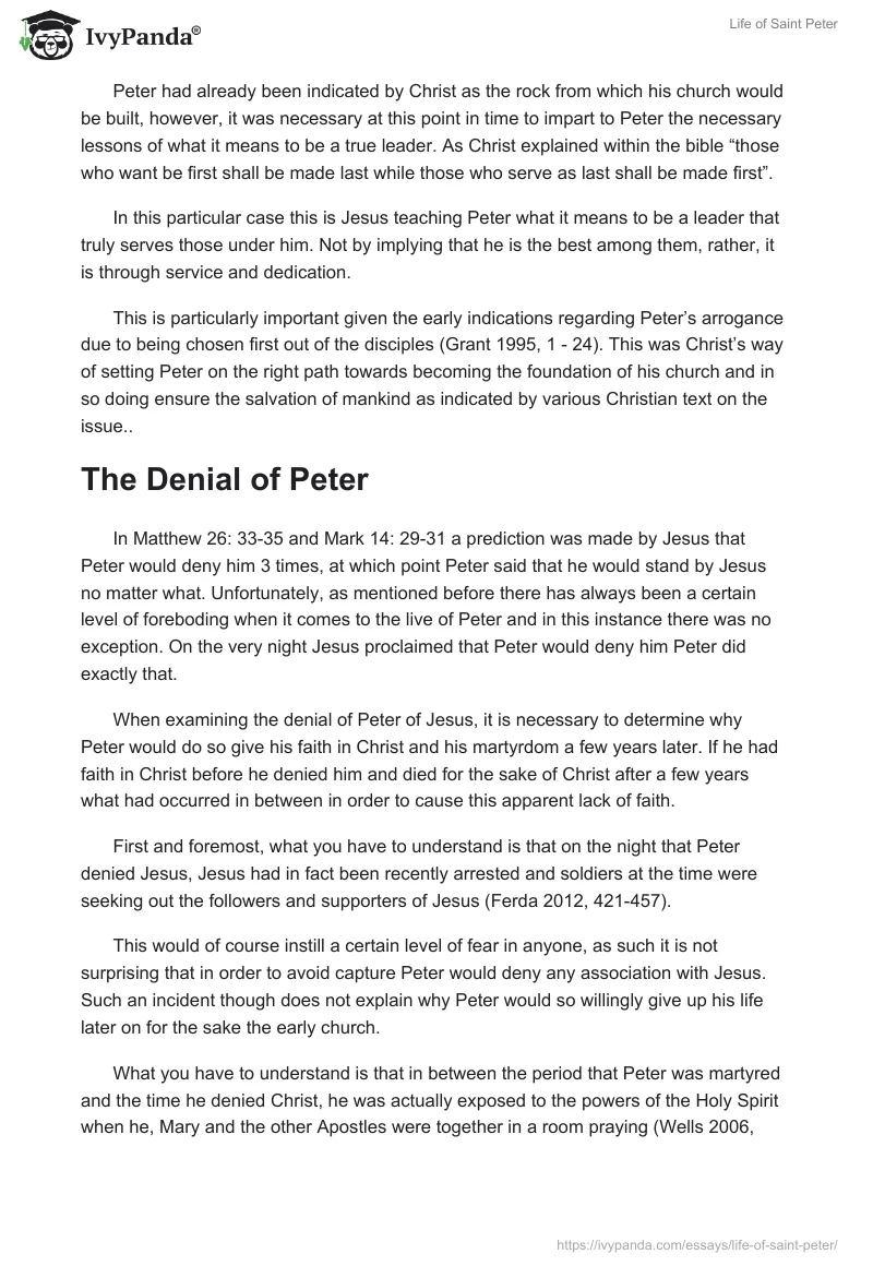 Life of Saint Peter. Page 5