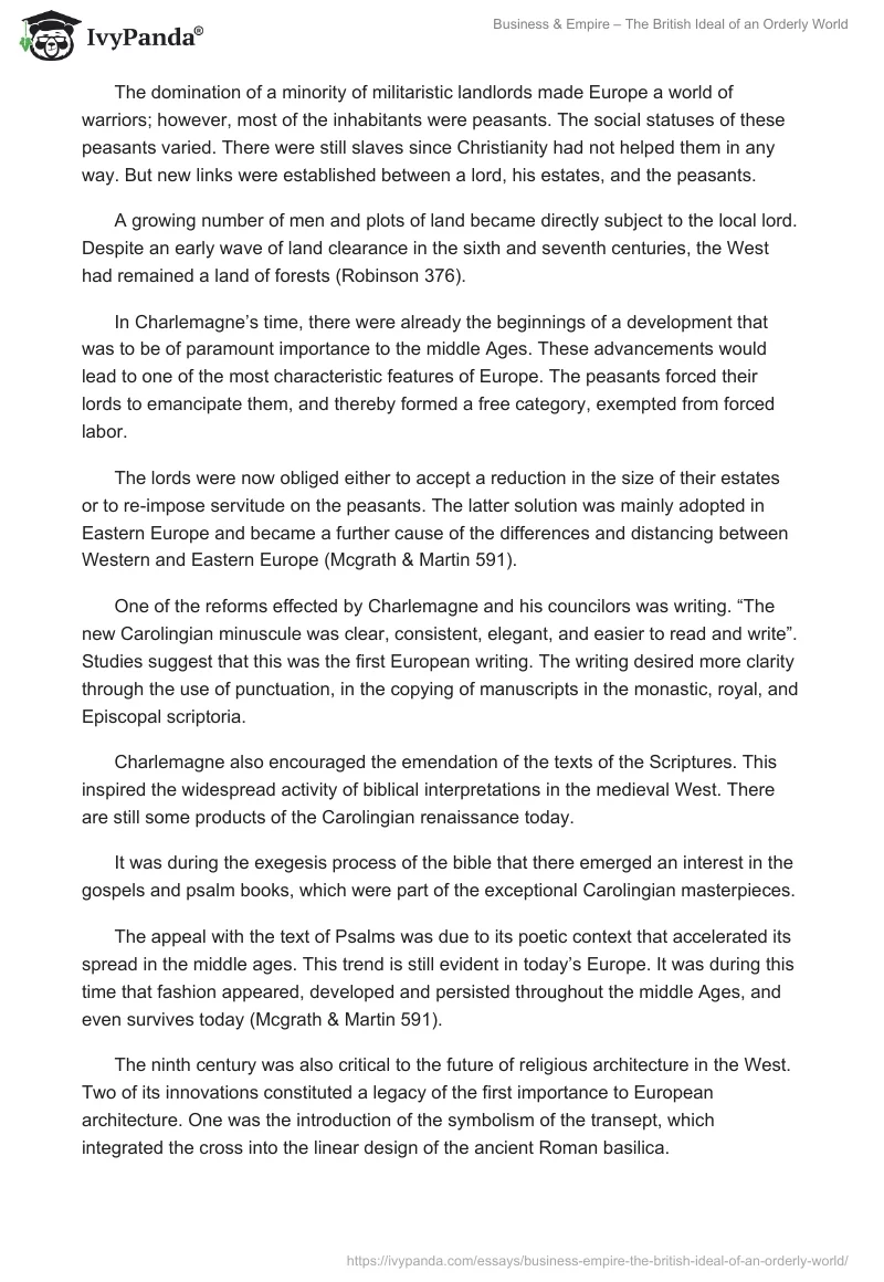 Business & Empire – The British Ideal of an Orderly World. Page 4