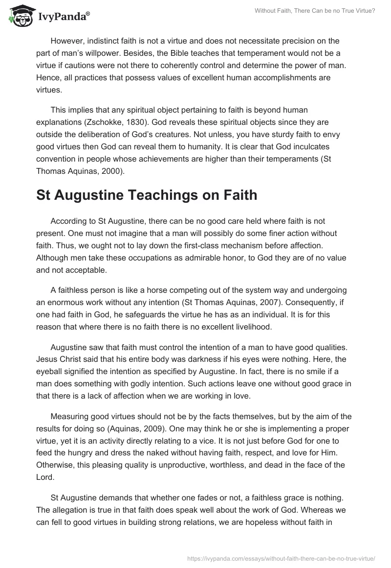 Without Faith, There Can Be No True Virtue?. Page 3