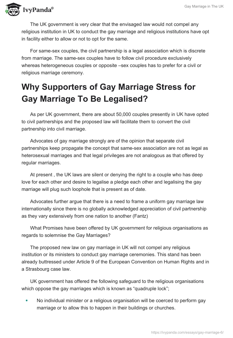 Gay Marriage in The UK. Page 4