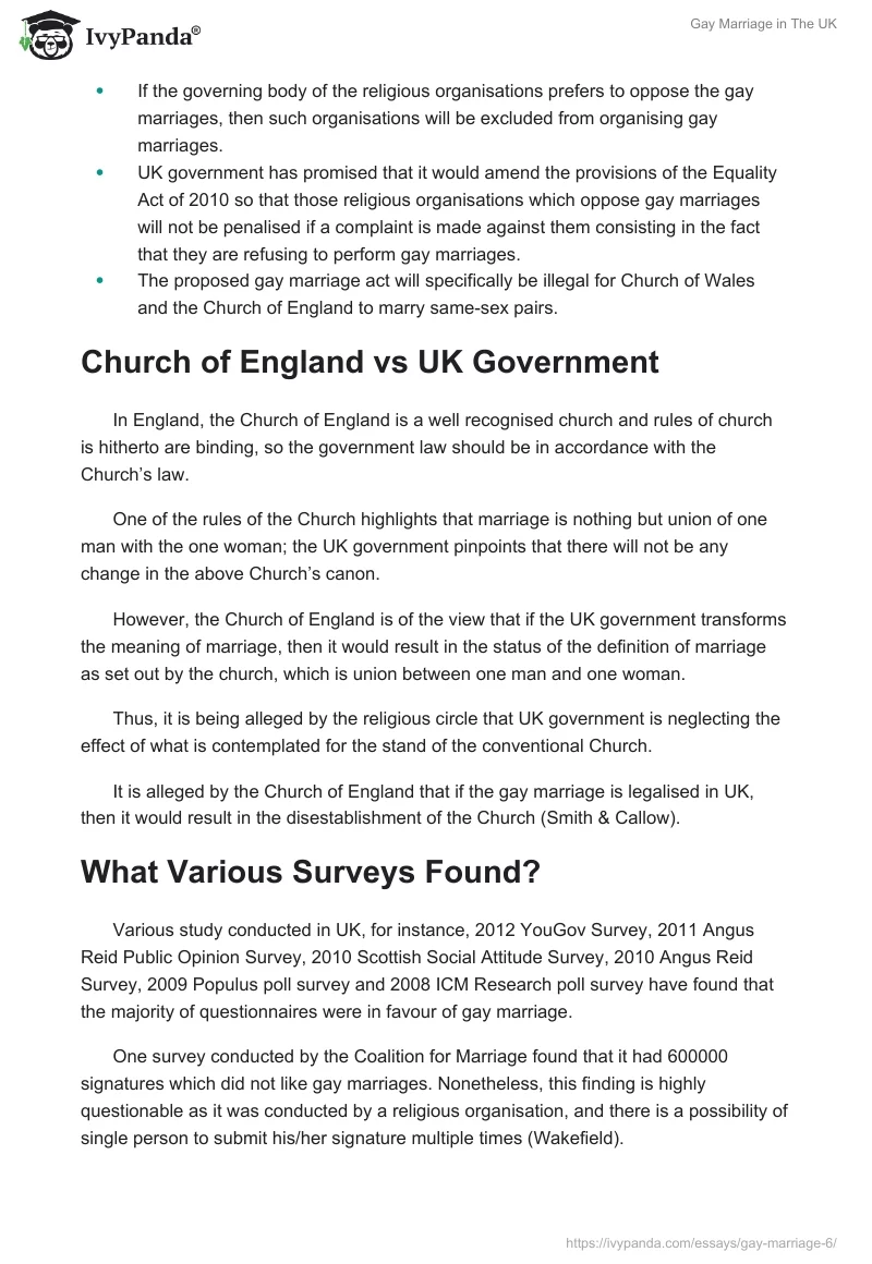 Gay Marriage in The UK. Page 5