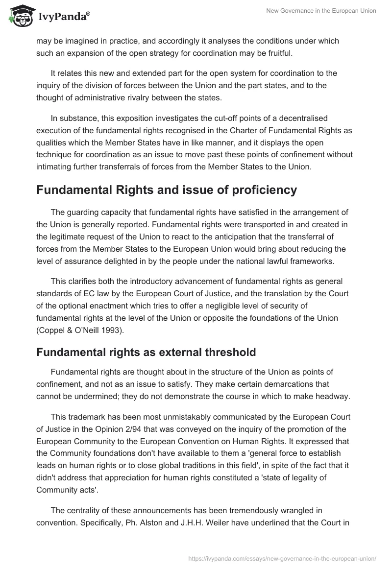 New Governance in the European Union. Page 3