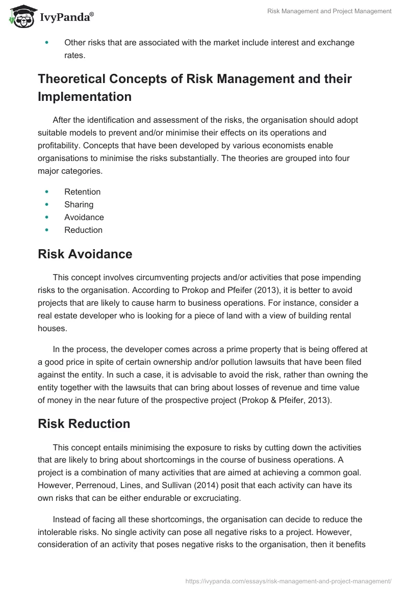 Risk Management and Project Management. Page 3