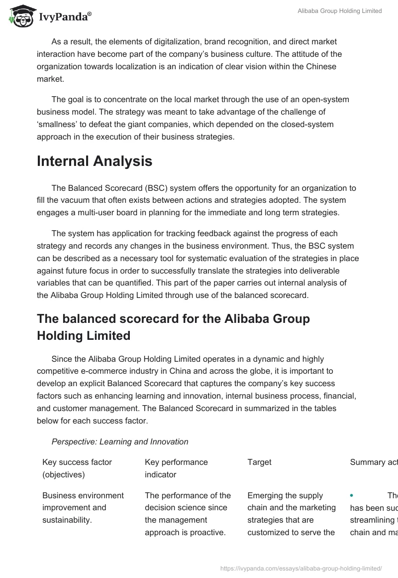 Alibaba Group Holding Limited. Page 2