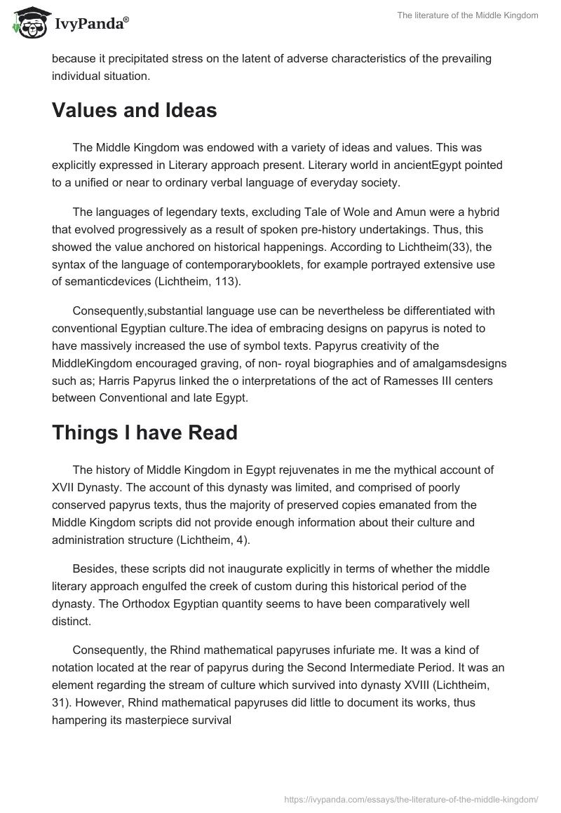 The literature of the Middle Kingdom. Page 2