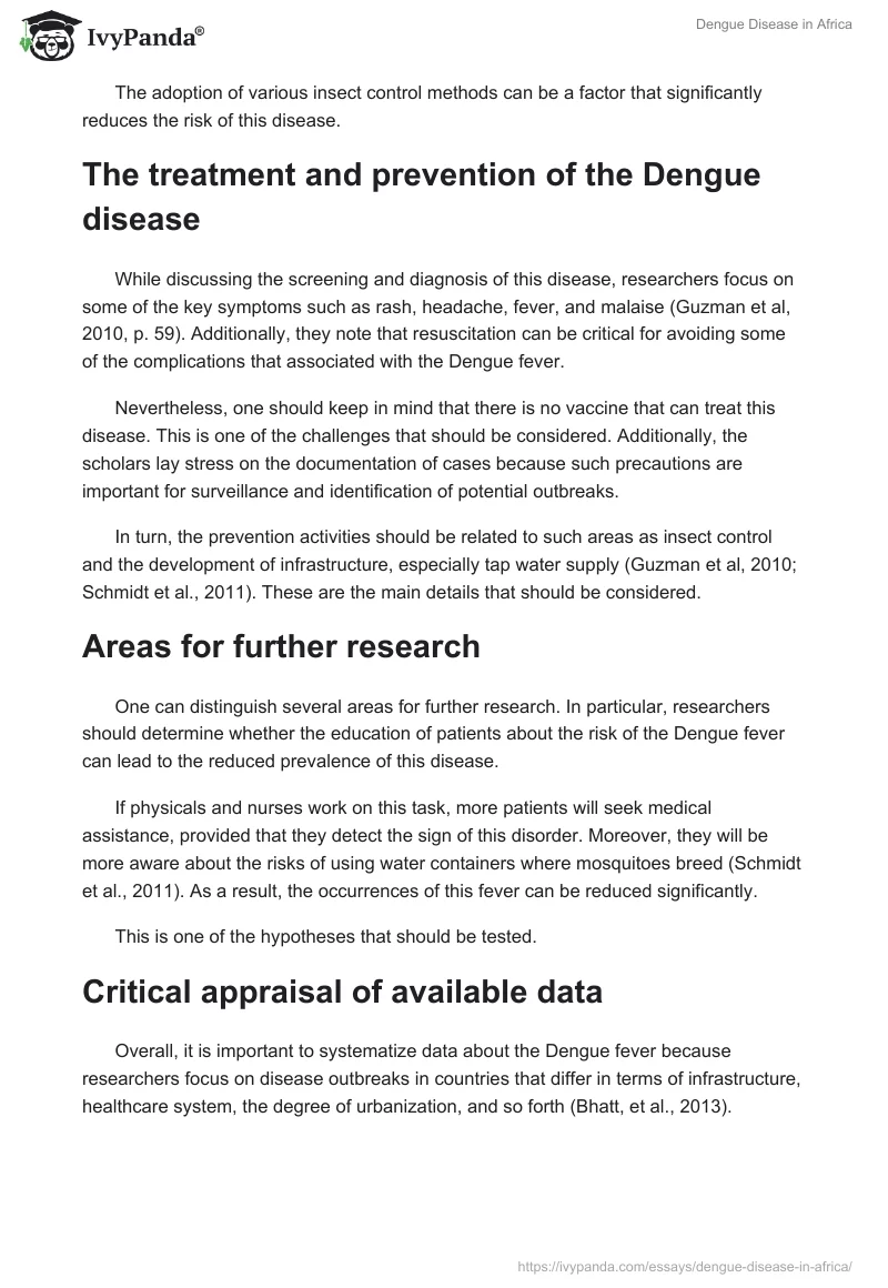 Dengue Disease in Africa. Page 3