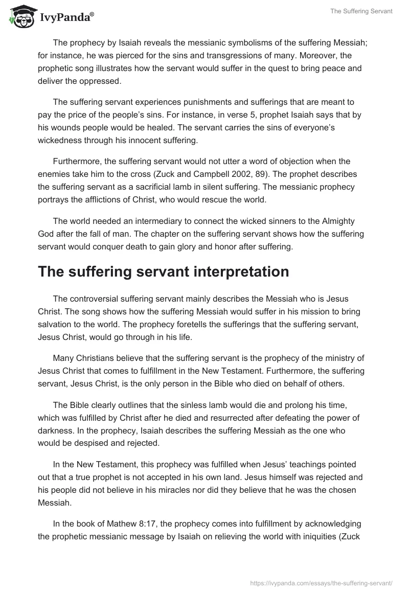 The Suffering Servant. Page 2