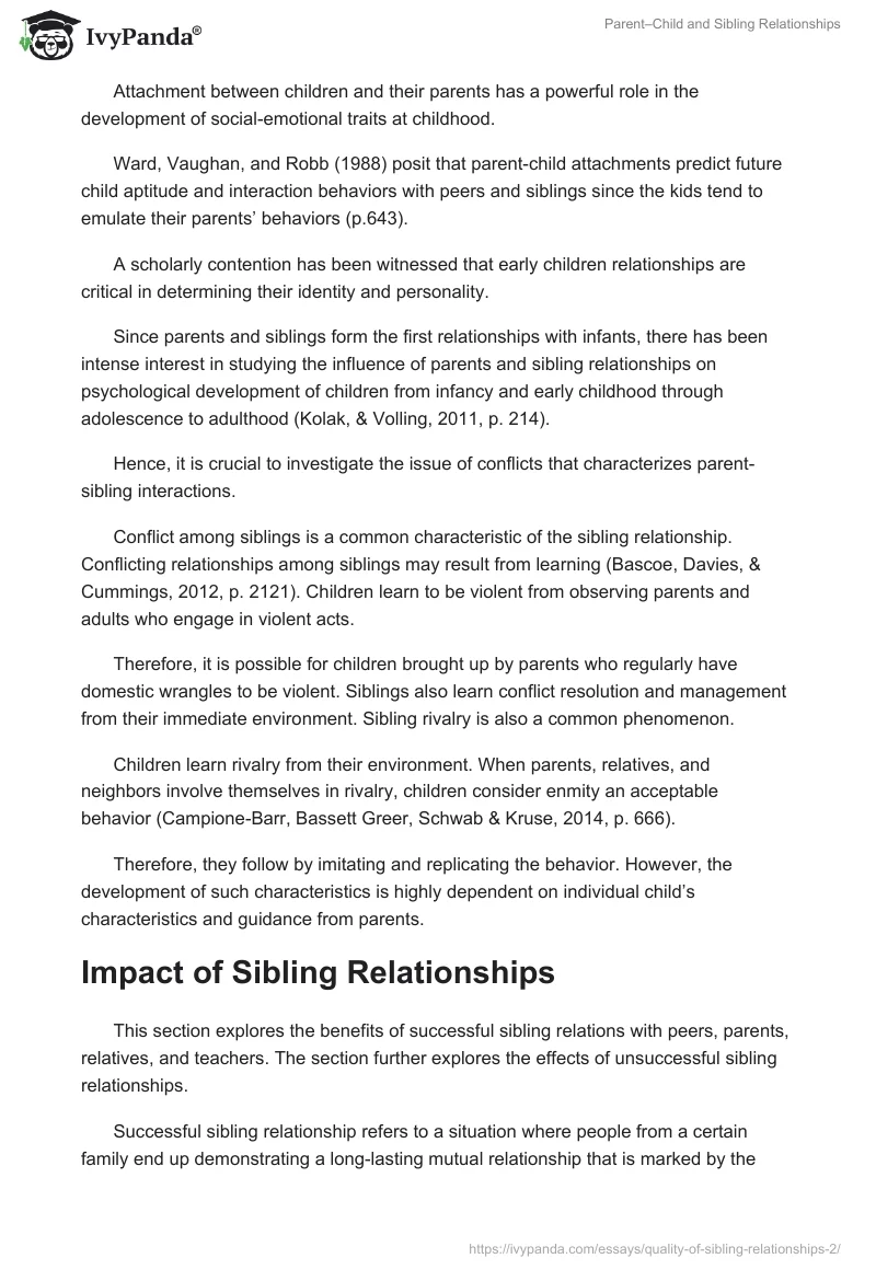 Parent–Child and Sibling Relationships. Page 3