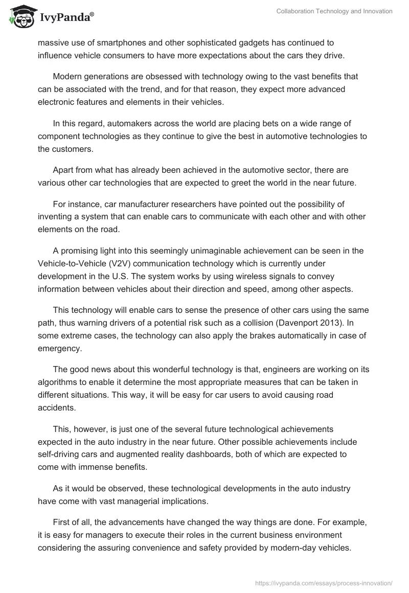 Collaboration Technology and Innovation. Page 5