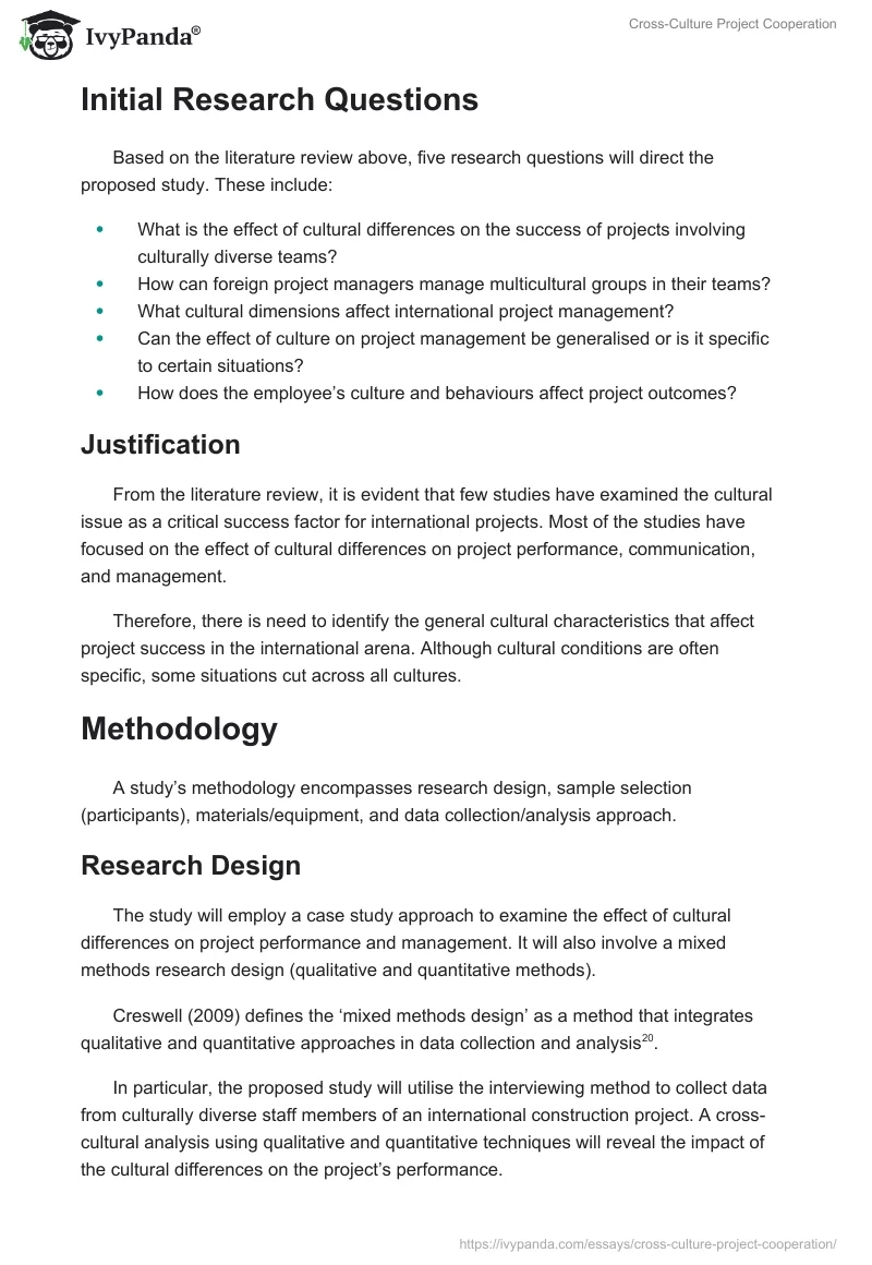 Cross-Culture Project Cooperation. Page 4