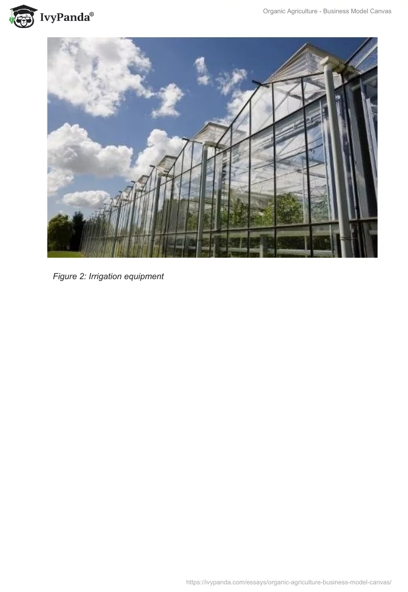 Organic Agriculture - Business Model Canvas. Page 4