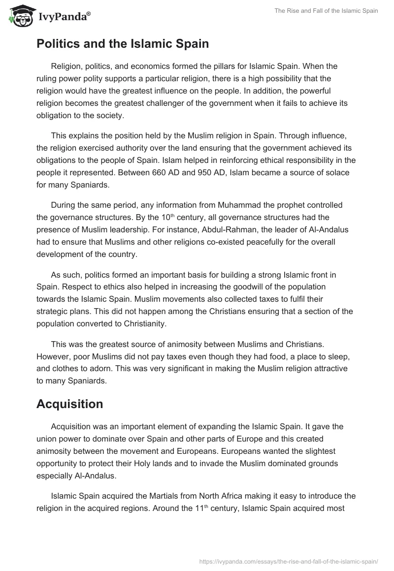 The Rise and Fall of the Islamic Spain. Page 3