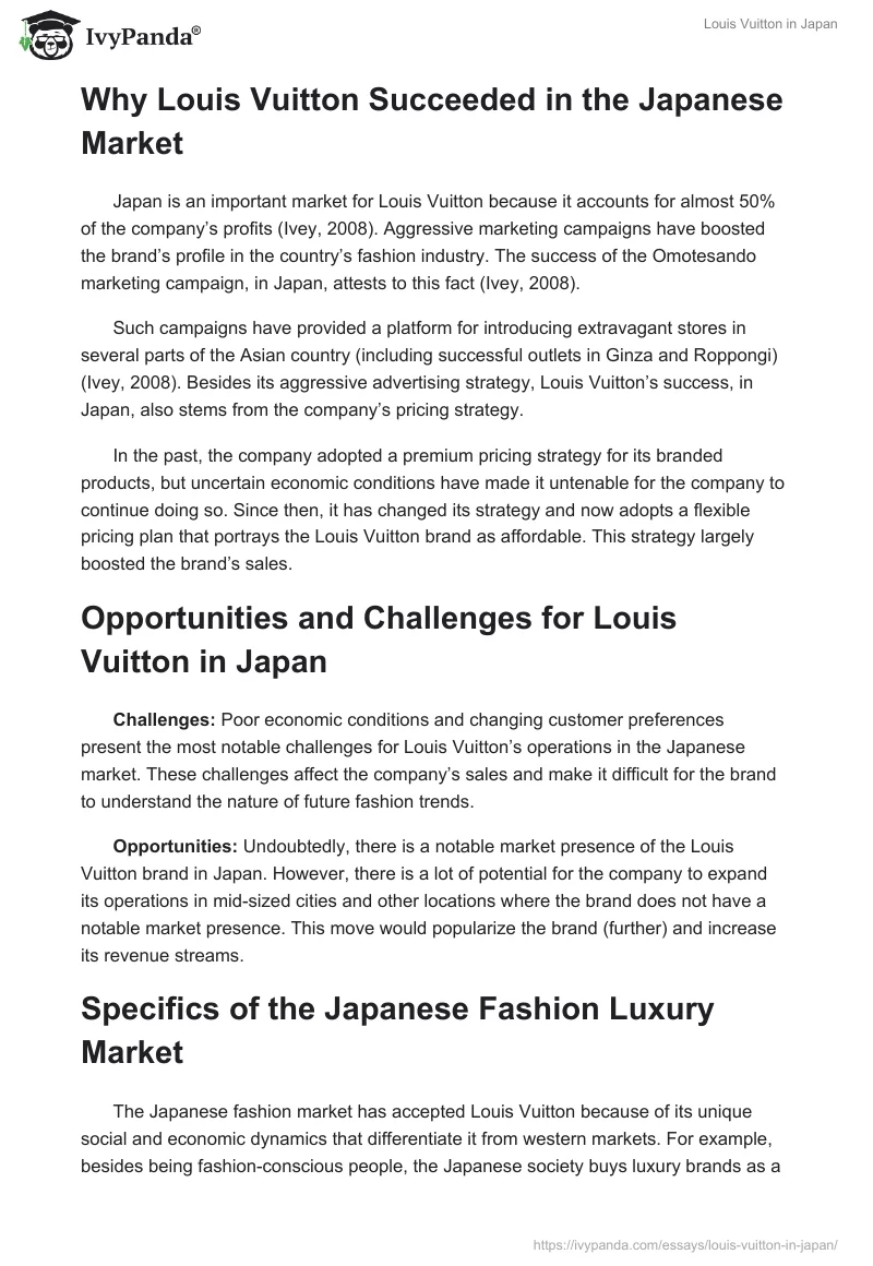 Louis Vuitton in Japan. Page 2