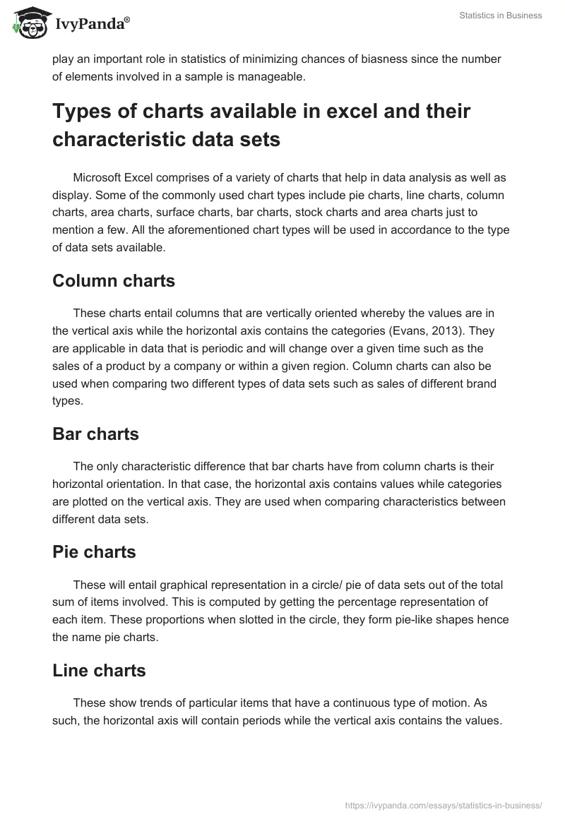 Statistics in Business. Page 2