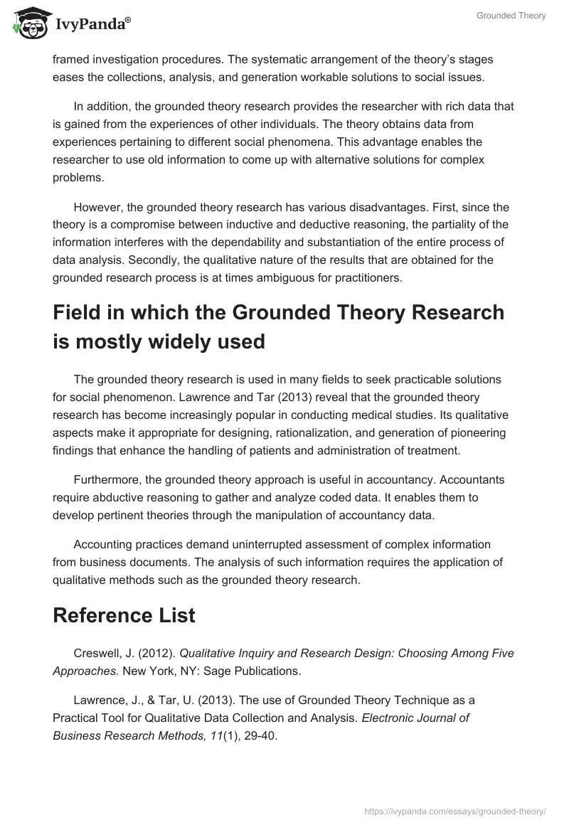 Grounded Theory. Page 3