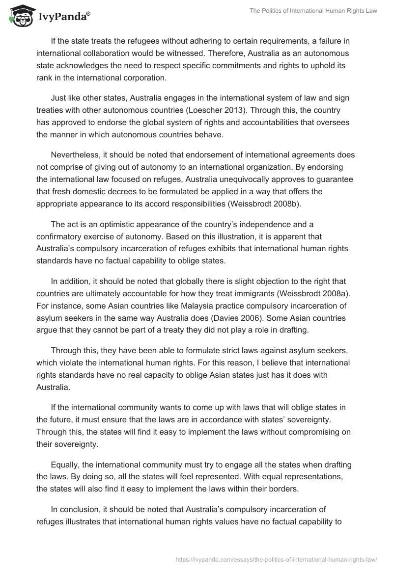 The Politics of International Human Rights Law. Page 2