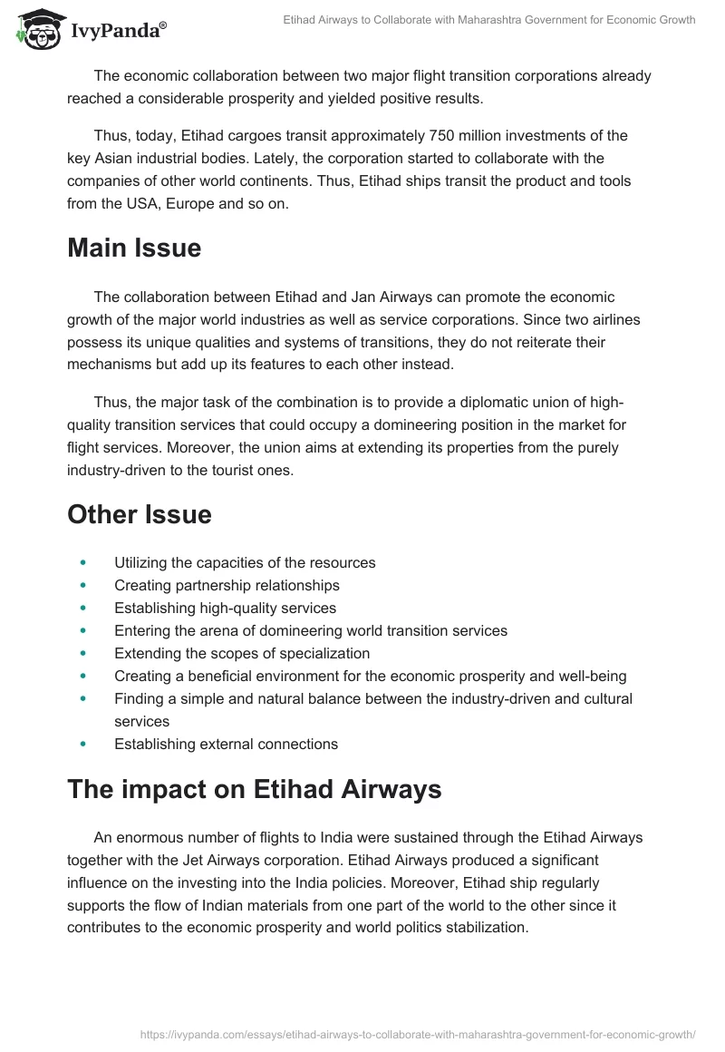 Etihad Airways to Collaborate With Maharashtra Government for Economic Growth. Page 2