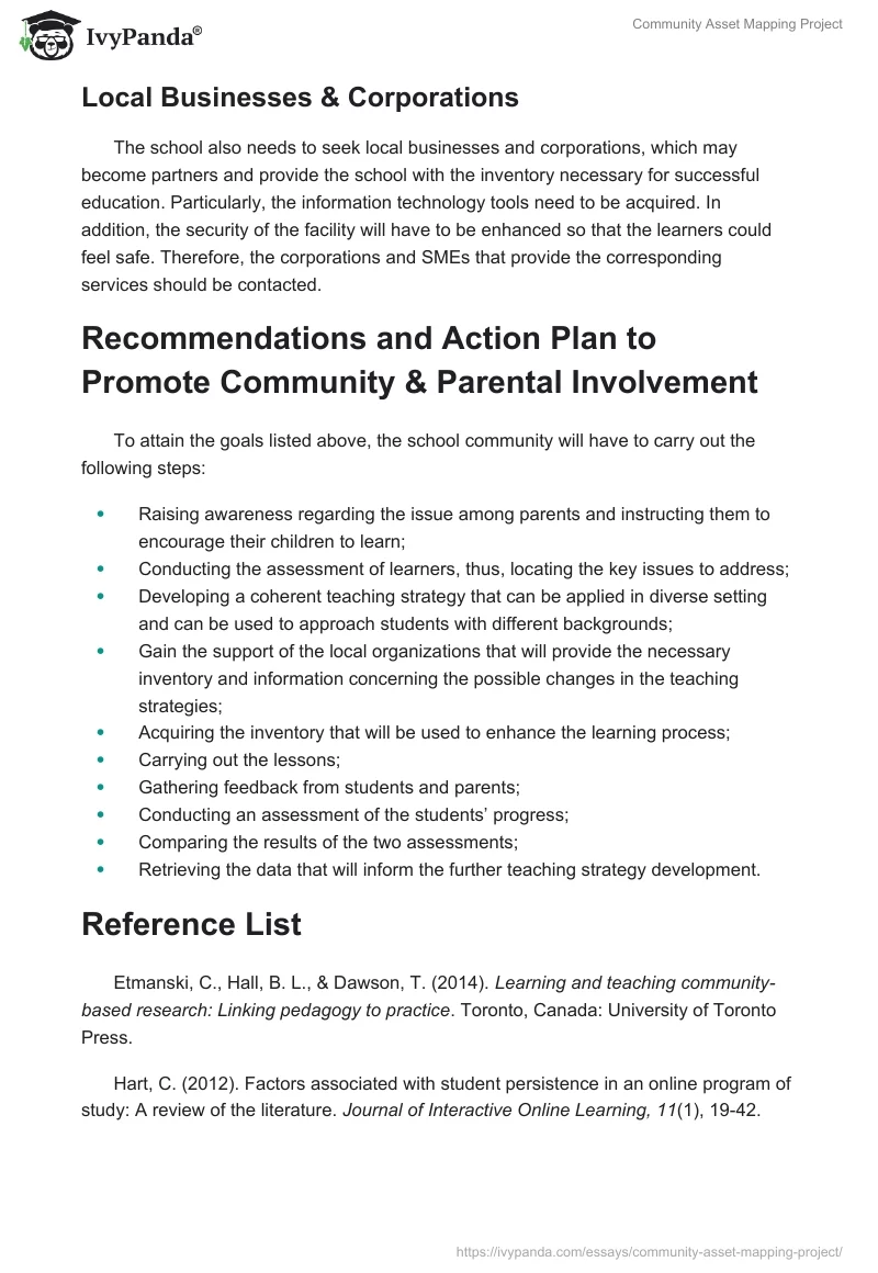 Community Asset Mapping Project. Page 5