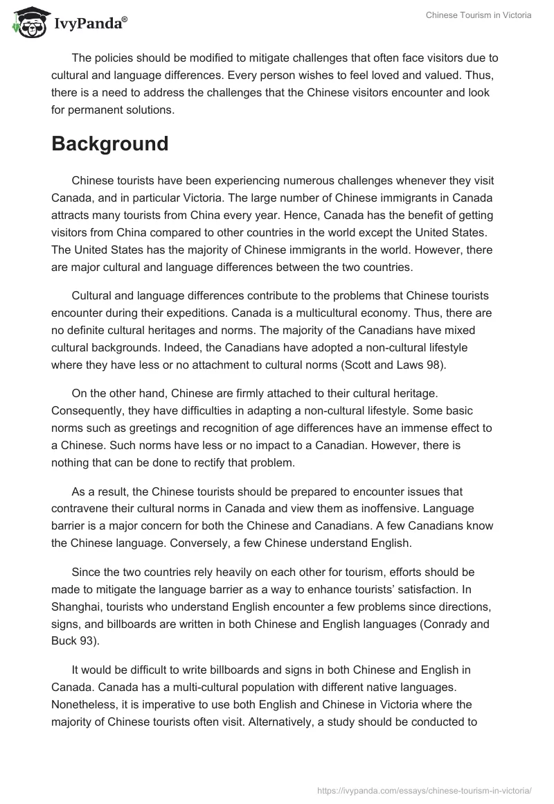 Chinese Tourism in Victoria. Page 2